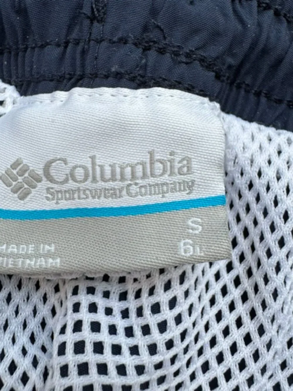 Columbia PFG Backcast III Men's Navy Water Shorts Omni-Shade Sz S